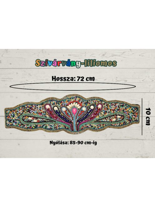 Szivárvány-liliomos