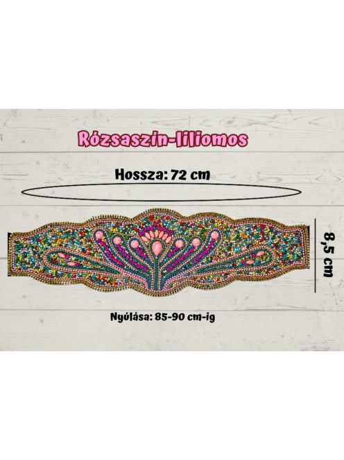 Rózsaszín-liliomos
